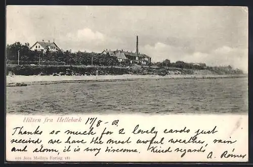 AK Helleboek, Partie am Strand