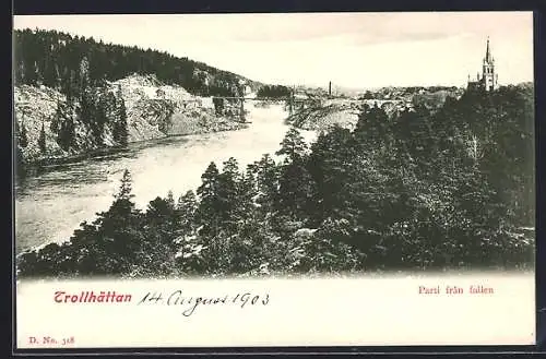 AK Trollhättan, Parti fran fallen