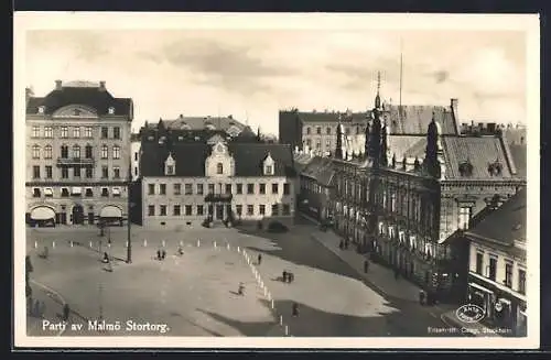 AK Malmö, Parti av Malmö Stortorg