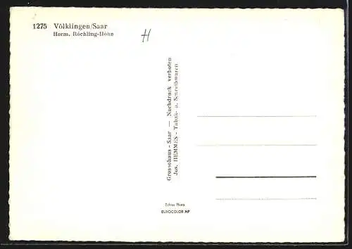 AK Völklingen /Saar, Ortsansichten mit Strassenpartien