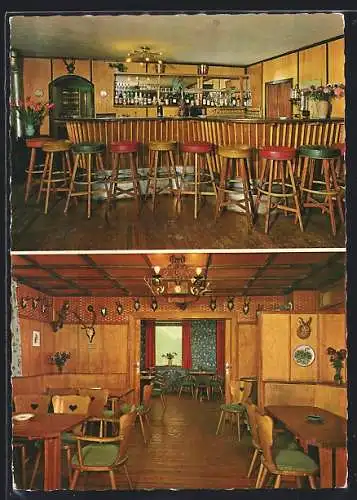 AK Bad Krozingen, Gaststätte Oase Bar, Weinstube, Jägerallee 3