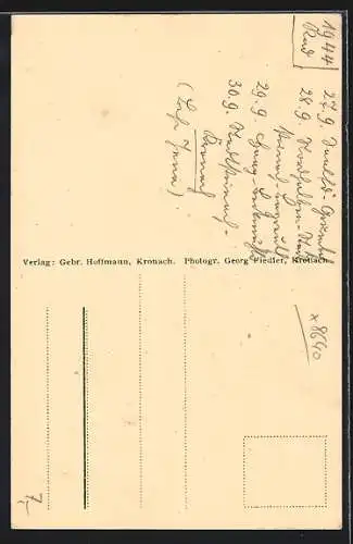 AK Kronach, Haupttor der Feste Rosenbach