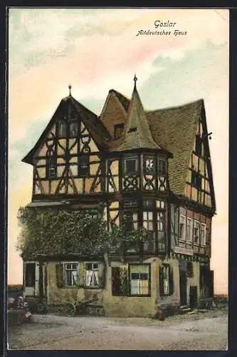 AK Goslar, Altdeutsches Haus