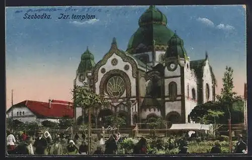 AK Szabadka, Izr. templom, Synagoge
