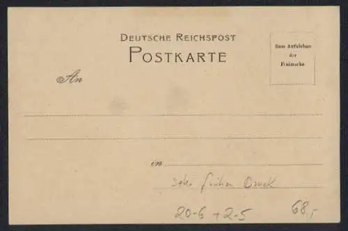 Lithographie Kleine Gratulanten bei festlichem Umzug, sehr früher Druck