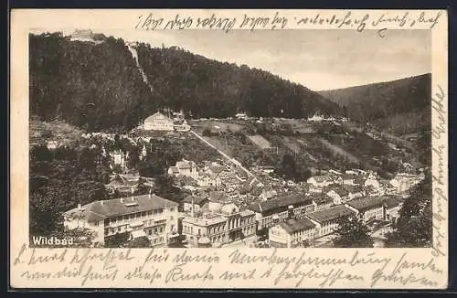 AK Bad Wildbad, Festpostkarte Tallauf, 25-jähr. Regierungsjubiläum Kaiser Wilhelm II., Ganzsache