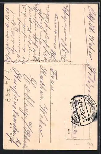 AK Aumetz /Lothr., Grube und Kolonie der Ida Amalien-Zeche