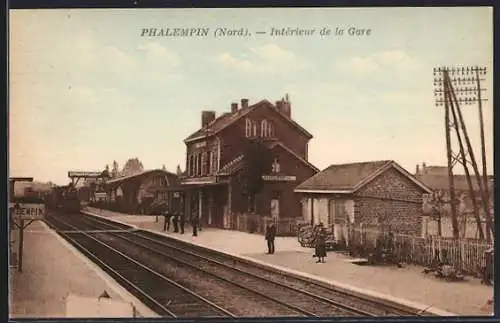 AK Phalempin, Intérieur de la Gare