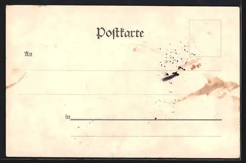 Passepartout-AK Spechbach, Ortspartie, Strassenpartie, Ortsansicht aus der Ferne