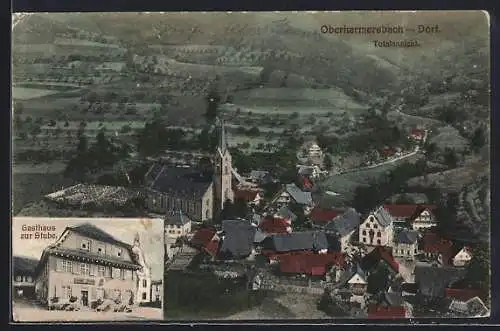 AK Oberharmersbach-Dorf, Gasthaus zur Stube, Totalansicht