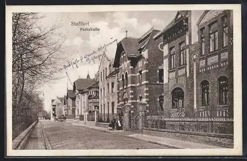AK Stassfurt, Villen an der Parkstrasse