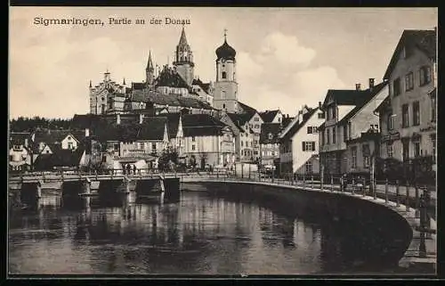 AK Sigmaringen, Schloss und Brücke