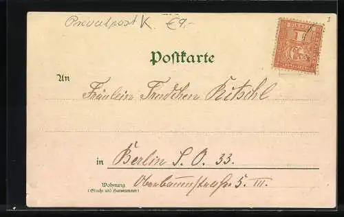 AK Berlin-Spandau, Juliusthurm, Wappen und Münzen