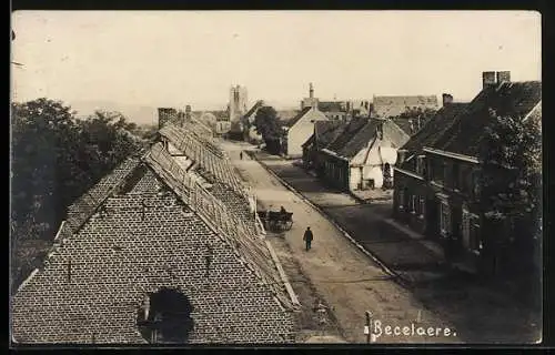 AK Becelaere, Ortspartie aus der Vogelschau