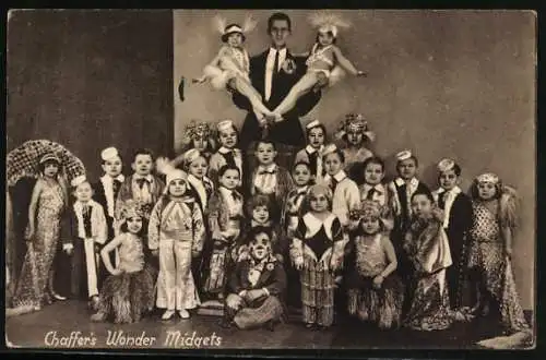 AK Chaffer`s Wonder Midgets, Liliputanerartisten