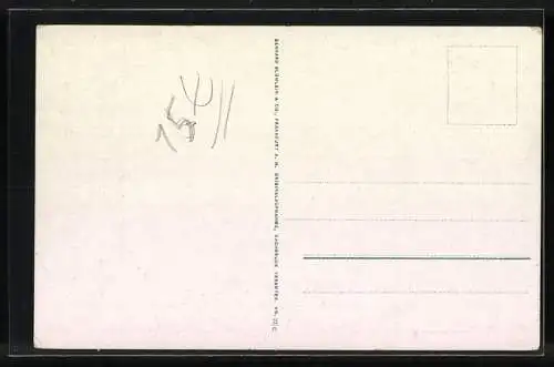 AK Frankfurt, Bundes- u. Goldnes Jubiläumsschiessen 1912, Festhalle, Zielscheiben