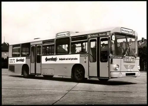 6 Fotografien Berliner Verkehrs-Betriebe (BVG), Busse, Büssing MAN, AEG, NAG KO, mit Ersttag Stempel und Briefmarken