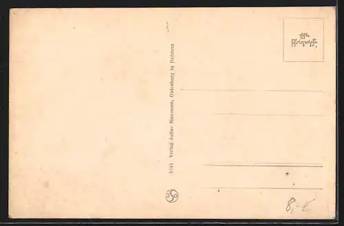 AK Königsberg i. Pr., Universität, Funkhaus, Steindamm