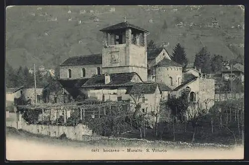 AK Locarno-Muralto, Chiesa S. Vittorio