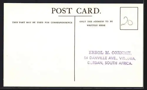 AK Passagierschiff RMMV Stirling Castle vor der Küste, Union-Castle Line