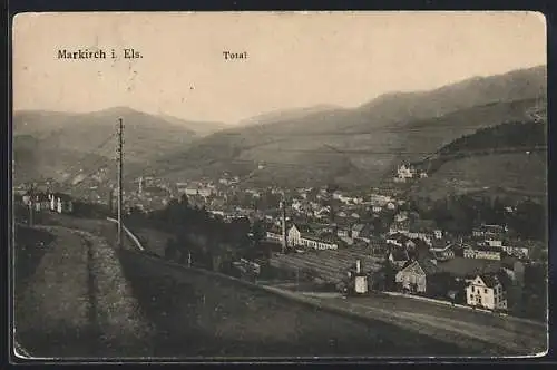 AK Markirch, Totalansicht des Ortes