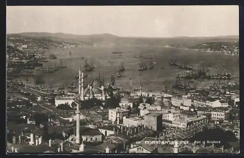 AK Constantinople, Port et Bosphore