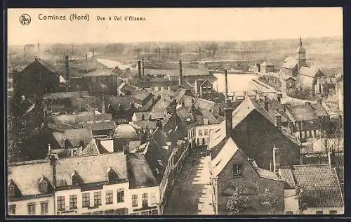 AK Comines, Vue à Vol d`Oiseau