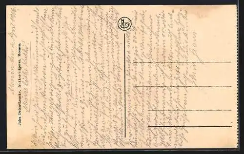 AK Meenen, Panorama vom Wasser aus