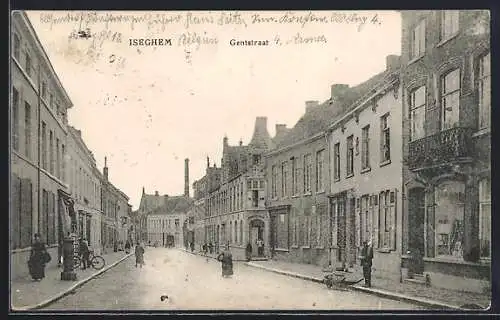 AK Iseghem, Gentstraat, Strassenpartie