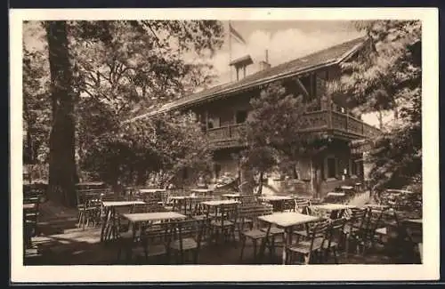 AK Wien-Schönbrunn, Café-Restaurant Tirolergarten