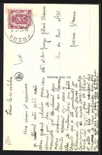 AK Freux, Chapelle à Notre-Dame de Beauraing