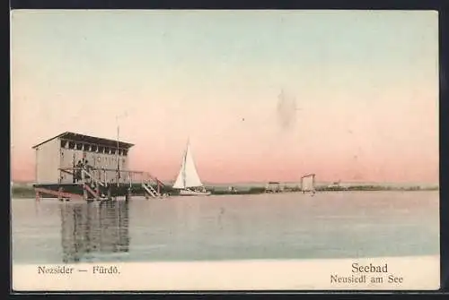 AK Neusiedl am See, Partie am Seebad
