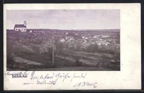 AK Nyulas, Totalansicht übers Feld