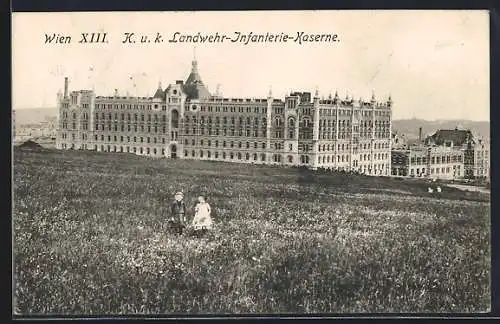 AK Wien, K. k. Landwehr-Infanterie-Kaserne
