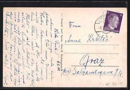 AK Stegersbach /Steiermark, Totalansicht übers Feld