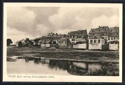 AK Trier, Blick auf das Zuralubner Ufer