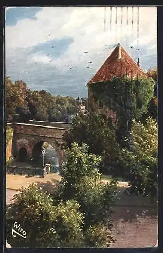 Künstler-AK Osnabrück, Vitischanze