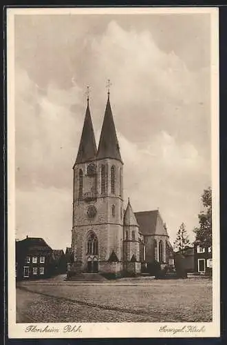 AK Flonheim / Rhh., Evangelische Kirche
