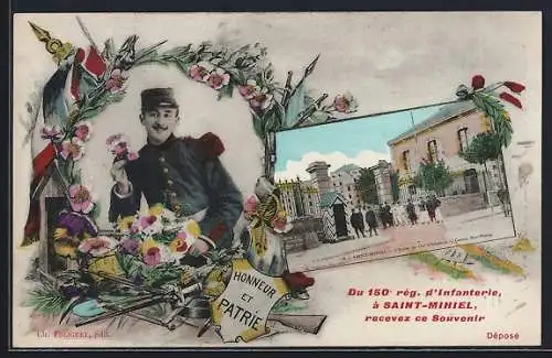 AK Saint-Mihiel, 150e rég. d`Infanterie