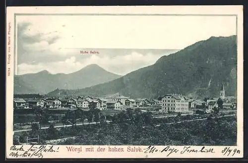 AK Wörgl, Panorama mit der hohen Salve
