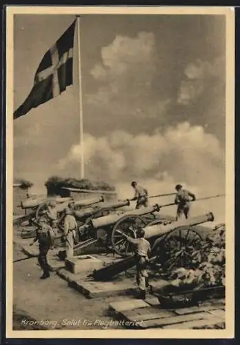 AK Kronborg, Flagbatteriet