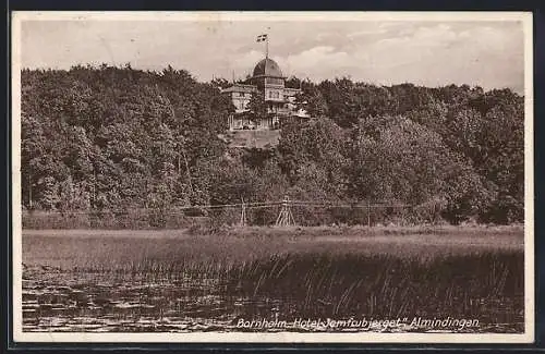 AK Almindingen /Bornholm, Hotel Jomfrubjerget