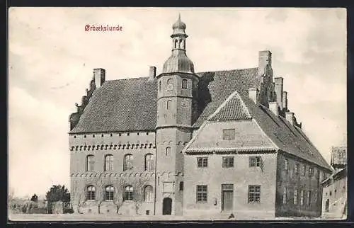 AK Orbaekslunde, Anwesen mit Glockenturm