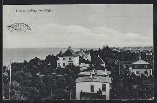 AK Gefion, Udsigt sydpaa