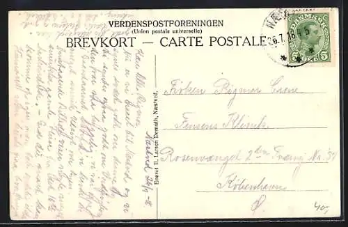 AK Naestved, Riddergade med Apostelgaarden