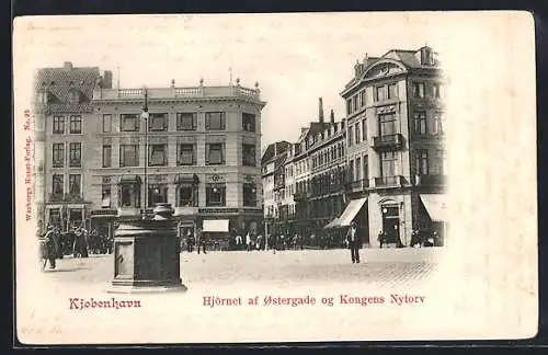 AK Kjobenhavn, Hjörnet af Ostergade og Kongens Nytorv