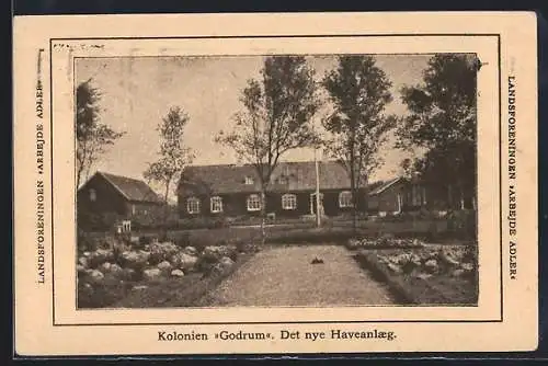 AK Kobenhavn, Kolonien Godrum, Det nye Haveanlaeg