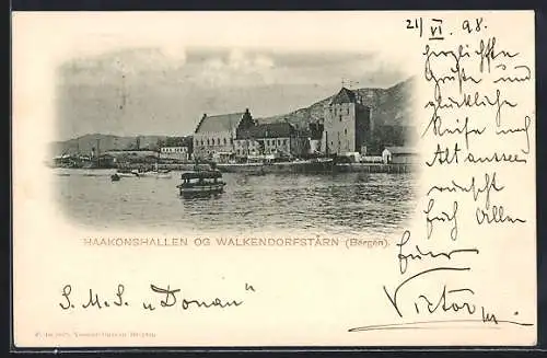 AK Bergen, Haakonhallen og Walkendorfstarn