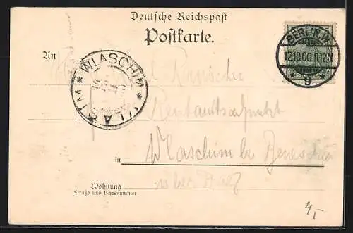 AK Berlin, Panorama vom Rathausturm, Blick zum Dom