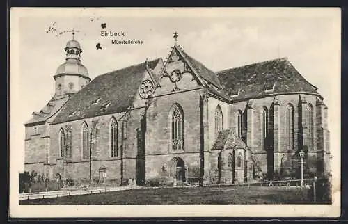 AK Einbeck, Blick auf die Münsterkirche